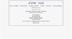 Desktop Screenshot of pactax.net