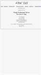 Mobile Screenshot of pactax.net